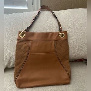 Aimee Kestenberg Tan Leather Shoulder Bag